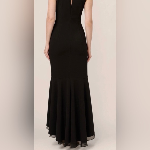 Adrianna Papell Black Asymmetrical Dress - Picture 6 of 9